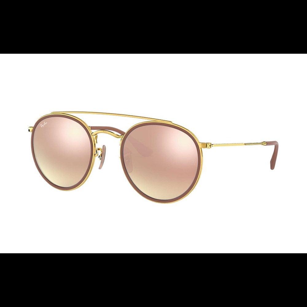 round double bridge raybans